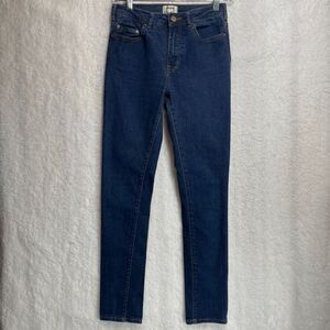 Acne Studios Women's size 28/32 Pin Raw Reform High Waist Denim Skinny Jeans
